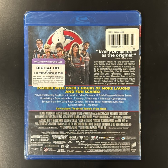 NEW: Ghostbusters (2016) - Blu-ray - Picture 2 of 3